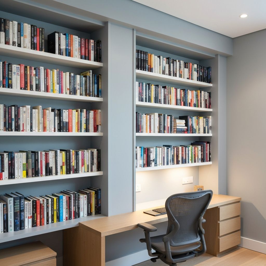 Custom Built-In Shelving